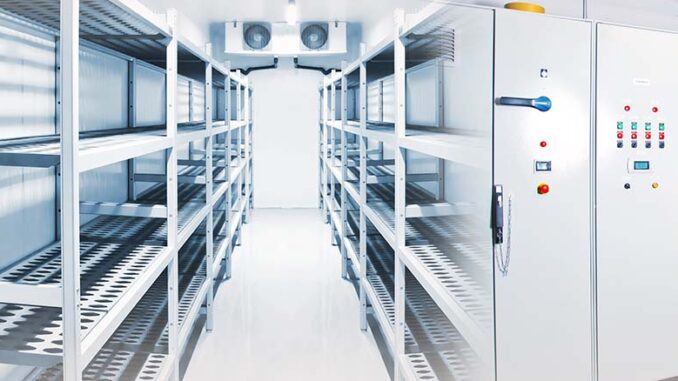 Walk-in Freezer Interior Installation